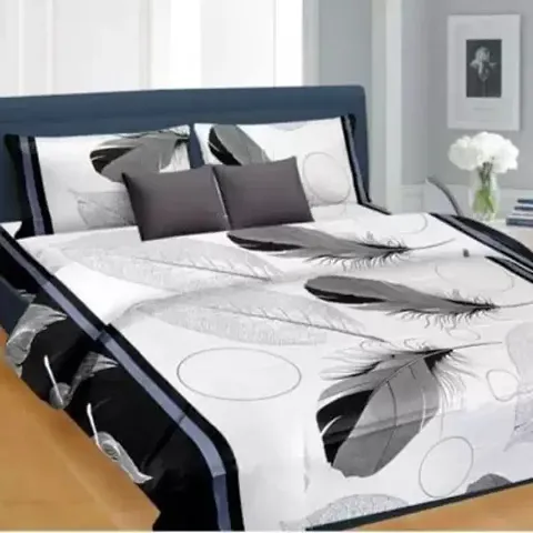 3D Printed Poly Cotton Double Bedsheets Vol 3