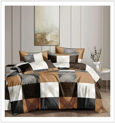 Multicolored 3D Double Bedsheets
