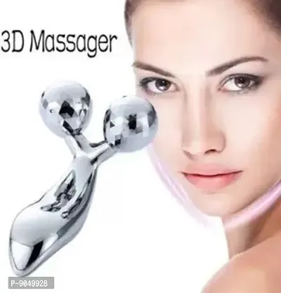 3D Manual Roller for Face Lift Instrument 2 Wheel Shaping Skin Tightening Massager.