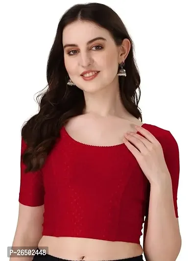 Readymade Blouse for Women(RED COLOUR)