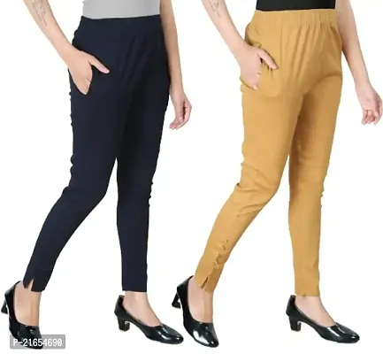 Buy online Mid Rise Solid Cigarette Trousers from bottom wear for Women by  Piroh for ₹729 at 48% off | 2024 Limeroad.com