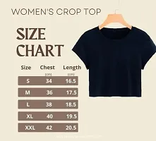 Stylish Designer Cotton Crop Top for Women-thumb1