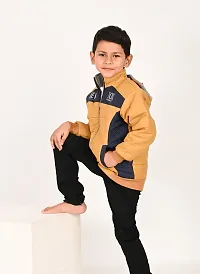 Stylish Boys Polyester Winter Jacket-thumb1