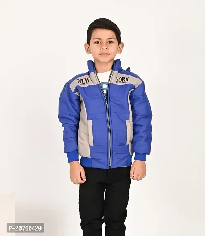 Stylish Boys Polyester Winter Jacket-thumb0