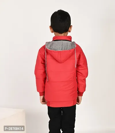 Stylish Boys Polyester Winter Jacket-thumb3