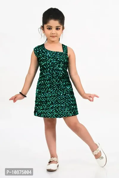 Kids Stylish Rayon Dress-thumb0