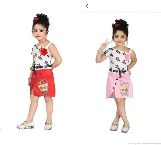 Kids Stylish Rayon Dress