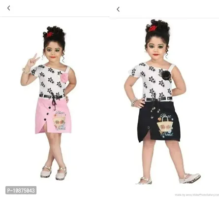 Kids Stylish Rayon Dress