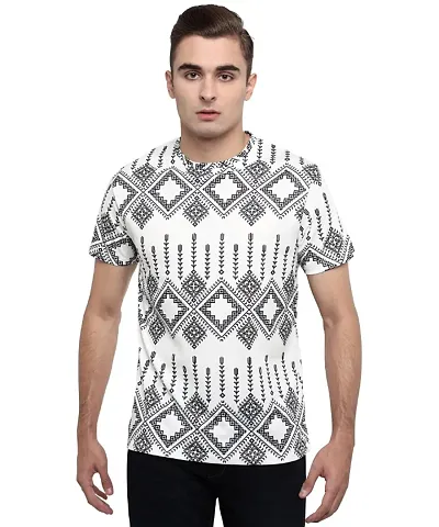 Crastic Round Neck Half Sleeve and T-shirt for Men