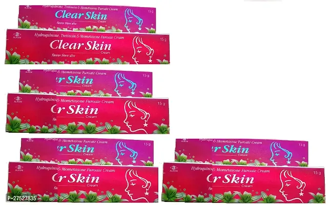 Clear Skin Cream 15G Skin Fairness Cream Pack Of 4