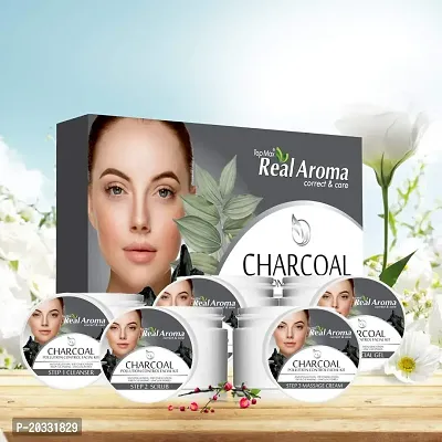 Top Max real Aroma correct and care? Charcoal Facail kit (5 in 1)