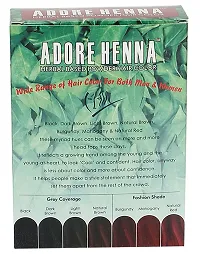 Adore Henna Hair Coloring Powder, Brown, 60 g-thumb1