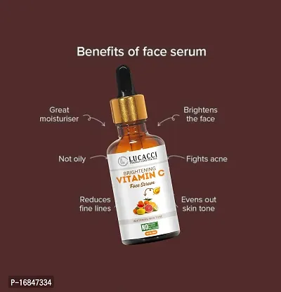 Face oil serum Vitamin C Face - For Anti Aging  Smoothening  Brightening Face Vitamin C Pack of 1-thumb0