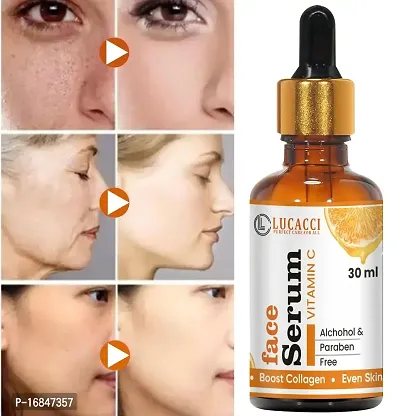 Face oil serum Vitamin C Face - For Anti Aging  Smoothening  Brightening Face Vitamin C Pack of 1-thumb0