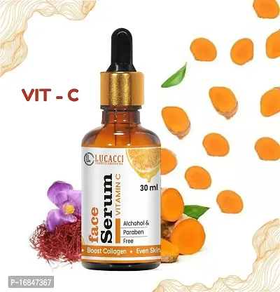 Face oil serum Vitamin C Face - For Anti Aging  Smoothening  Brightening Face Vitamin C Pack of 1-thumb0