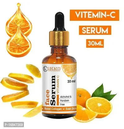 Face oil serum Vitamin C Face - For Anti Aging  Smoothening  Brightening Face Vitamin C Pack of 1-thumb0