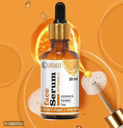 Face oil serum Vitamin C Face - For Anti Aging  Smoothening  Brightening Face Vitamin C Pack of 1-thumb0