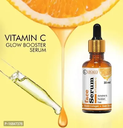 Face oil serum Vitamin C Face - For Anti Aging  Smoothening  Brightening Face Vitamin C Pack of 1-thumb0