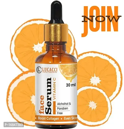 Face oil serum Vitamin C Face - For Anti Aging  Smoothening  Brightening Face Vitamin C Pack of 1-thumb0