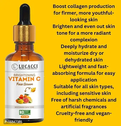 Face oil serum Vitamin C Face - For Anti Aging  Smoothening  Brightening Face Vitamin C Pack of 1-thumb0