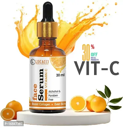 Face oil serum Vitamin C Face - For Anti Aging  Smoothening  Brightening Face Vitamin C Pack of 1-thumb0