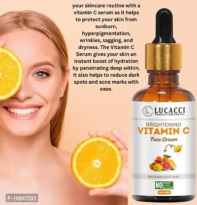 Face oil serum Vitamin C Face - For Anti Aging  Smoothening  Brightening Face Vitamin C Pack of 1-thumb0