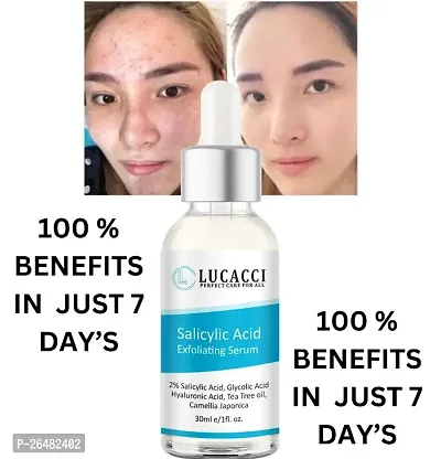 LUCACCI Brightening  Whitening Vitamin C Face Serum, hyaluronic acid for Anti pimple, Acne Free Skin, Aloe Vera extract for face Anti Ageing, Face Oil  Serum for Dry Skin and Oily Skin, Fairness  Face Glow | 30ml *1