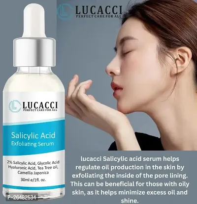 LUCACCI Brightening  Whitening Vitamin C Face Serum, hyaluronic acid for Anti pimple, Acne Free Skin, Aloe Vera extract for face Anti Ageing, Face Oil  Serum for Dry Skin and Oily Skin, Fairness  Face Glow | 30ml *1-thumb0