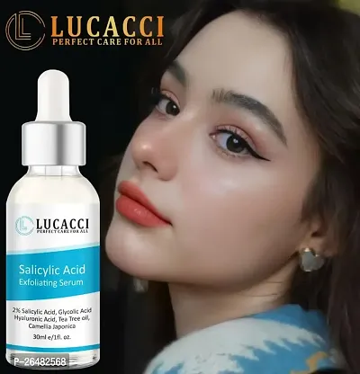 LUCACCI Brightening  Whitening Vitamin C Face Serum, hyaluronic acid for Anti pimple, Acne Free Skin, Aloe Vera extract for face Anti Ageing, Face Oil  Serum for Dry Skin and Oily Skin, Fairness  Face Glow | 30ml *1-thumb0