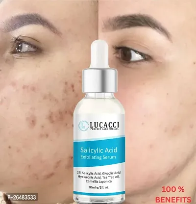 LUCACCI Brightening  Whitening Vitamin C Face Serum, hyaluronic acid for Anti pimple, Acne Free Skin, Aloe Vera extract for face Anti Ageing, Face Oil  Serum for Dry Skin and Oily Skin, Fairness  Face Glow | 30ml *1