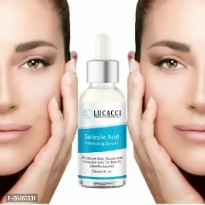 LUCACCI Brightening  Whitening Vitamin C Face Serum, hyaluronic acid for Anti pimple, Acne Free Skin, Aloe Vera extract for face Anti Ageing, Face Oil  Serum for Dry Skin and Oily Skin, Fairness  Face Glow | 30ml *1