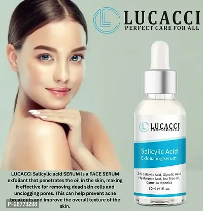 LUCACCI Brightening  Whitening Vitamin C Face Serum, hyaluronic acid for Anti pimple, Acne Free Skin, Aloe Vera extract for face Anti Ageing, Face Oil  Serum for Dry Skin and Oily Skin, Fairness  Face Glow | 30ml *1-thumb0