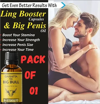 Garnitta massage oil for man's better performance and power| extra time | big dick | penis enlargement | horse power | penis growth |( pack of 1 )-thumb0