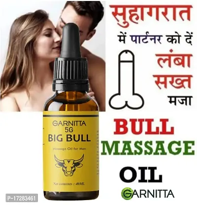 Garnitta massage oil for man's better performance and power| extra time | big dick | penis enlargement | horse power | penis growth |( pack of 1 )-thumb0