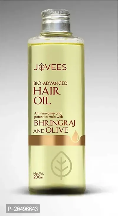 Jovees Bhringraj  Olive Intensive Restructuring Hair Oil, 200ml