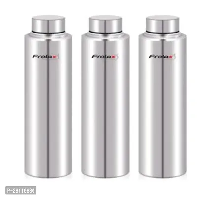 Stylish Stainless Steel Water Bottle Pack Of 3