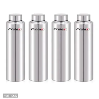 Stylish Stainless Steel Water Bottle Pack Of 4-thumb0