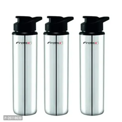 Stylish Stainless Steel Water Bottle Pack Of 3