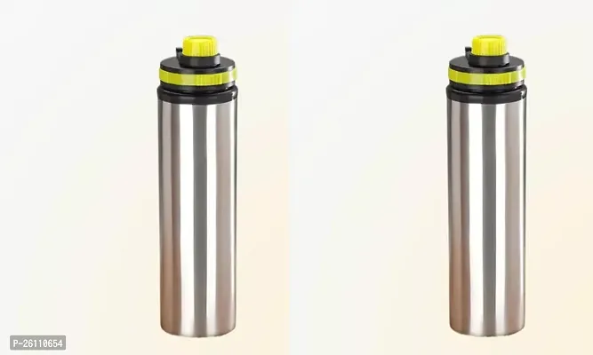 Stylish Stainless Steel Water Bottle Pack Of 2