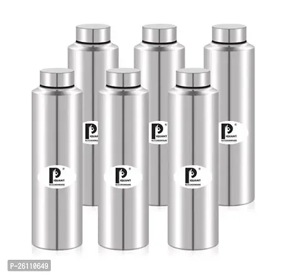 Stylish Stainless Steel Water Bottle Pack Of 6-thumb0