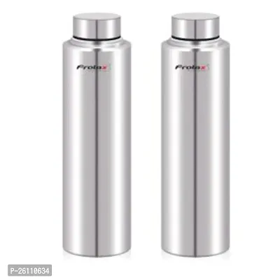 Stylish Stainless Steel Water Bottle Pack Of 2-thumb0