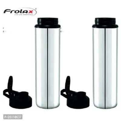 Stylish Stainless Steel Water Bottle Pack Of 2-thumb0