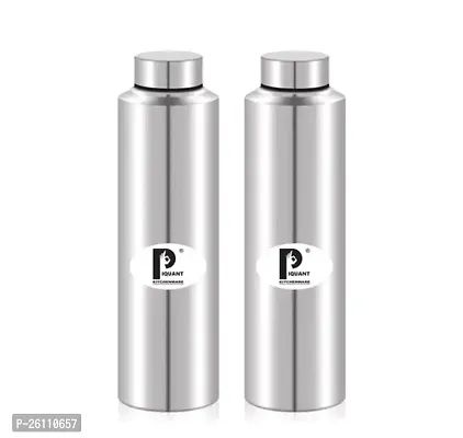 Stylish Stainless Steel Water Bottle Pack Of 2