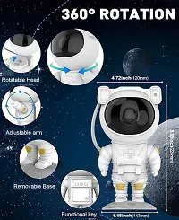 Astronaut Galaxy Projector with Remote Control - 360deg-thumb1