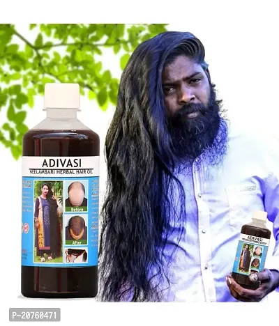 Ayurvedic Hair Care Adivasi Herbal Hair Oil Made By Pure Adivasi Ayurvedic Herbs,100 ml(pack of 2)-thumb2