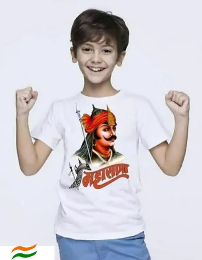 Boys Graphic Print Polycotton T Shirtnbsp;