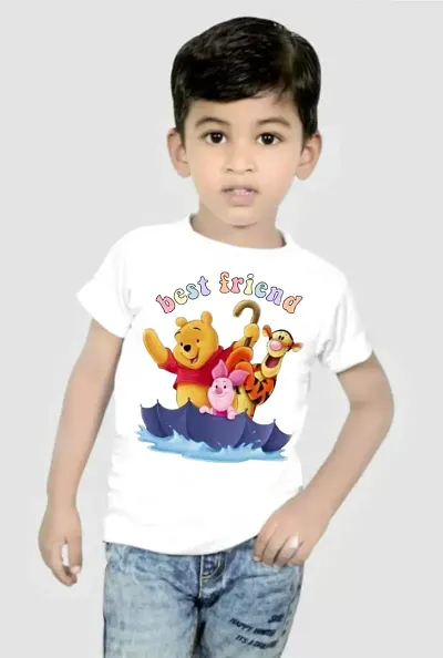 Boys Graphic Print Polycotton T Shirtnbsp;