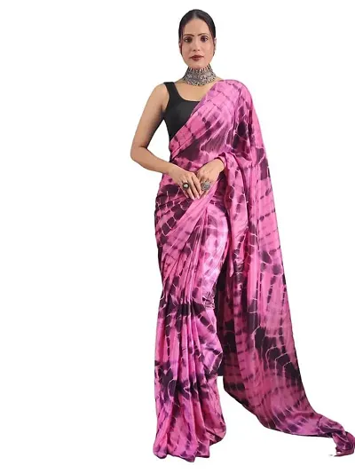 Elegant Art Silk Saree with Blouse piece For Women