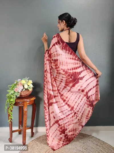 Elegant Multicoloured Art Silk Saree with Blouse piece For Women-thumb5