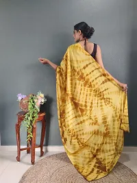 Elegant Golden Art Silk Saree with Blouse piece For Women-thumb4